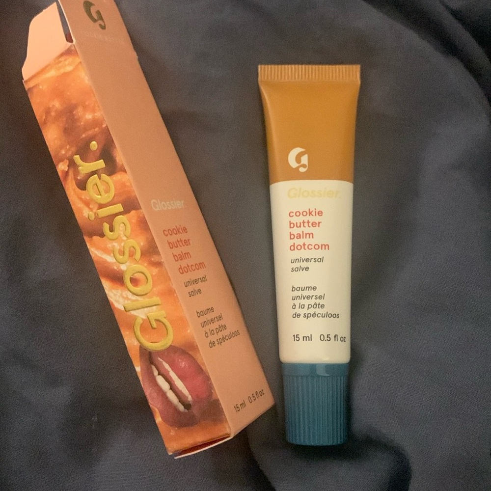 Glossier - Cookie Butter balm dotcom lip baume universal BNIB LE